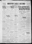 Newspaper: Bristow Daily Record (Bristow, Okla.), Vol. 17, No. 292, Ed. 1 Thursd…