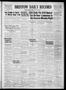 Thumbnail image of item number 1 in: 'Bristow Daily Record (Bristow, Okla.), Vol. 18, No. 20, Ed. 1 Tuesday, May 16, 1939'.