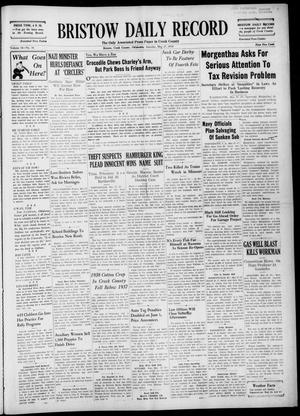 Bristow Daily Record (Bristow, Okla.), Vol. 18, No. 30, Ed. 1 Saturday, May 27, 1939