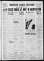 Thumbnail image of item number 1 in: 'Bristow Daily Record (Bristow, Okla.), Vol. 18, No. 106, Ed. 1 Saturday, August 26, 1939'.