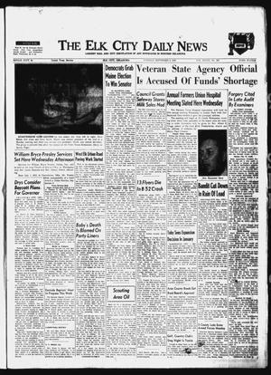 The Elk City Daily News (Elk City, Okla.), Vol. 28, No. 297, Ed. 1 Tuesday, September 9, 1958