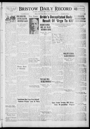 Bristow Daily Record (Bristow, Okla.), Vol. 18, No. 165, Ed. 1 Saturday, November 4, 1939
