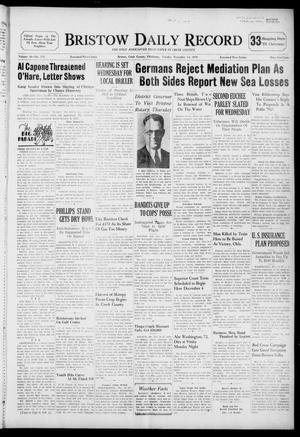 Bristow Daily Record (Bristow, Okla.), Vol. 18, No. 172, Ed. 1 Tuesday, November 14, 1939