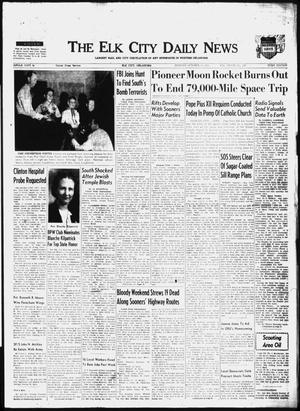 The Elk City Daily News (Elk City, Okla.), Vol. 28, No. 326, Ed. 1 Monday, October 13, 1958