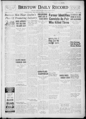 Bristow Daily Record (Bristow, Okla.), Vol. 18, No. 220, Ed. 1 Friday, January 12, 1940