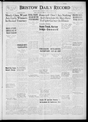 Bristow Daily Record (Bristow, Okla.), Vol. 18, No. 243, Ed. 1 Thursday, February 8, 1940