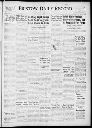 Bristow Daily Record (Bristow, Okla.), Vol. 18, No. 257, Ed. 1 Saturday, February 24, 1940