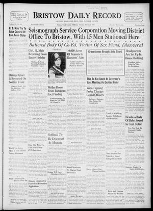 Bristow Daily Record (Bristow, Okla.), Vol. 18, No. 285, Ed. 1 Thursday, March 28, 1940