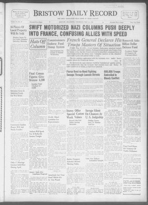 Bristow Daily Record (Bristow, Okla.), Vol. 19, No. 20, Ed. 1 Thursday, May 16, 1940
