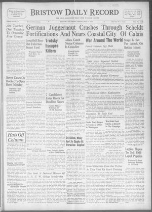 Bristow Daily Record (Bristow, Okla.), Vol. 19, No. 27, Ed. 1 Friday, May 24, 1940