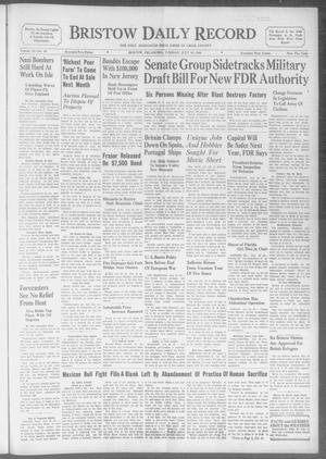Bristow Daily Record (Bristow, Okla.), Vol. 19, No. 84, Ed. 1 Tuesday, July 30, 1940