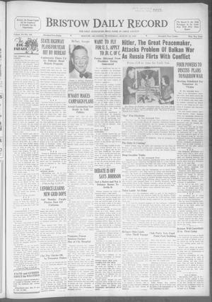 Bristow Daily Record (Bristow, Okla.), Vol. 19, No. 106, Ed. 1 Wednesday, August 28, 1940
