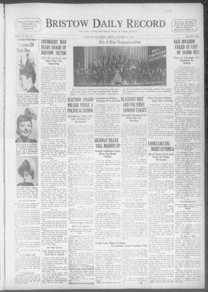 Bristow Daily Record (Bristow, Okla.), Vol. 19, No. 143, Ed. 1 Friday, October 18, 1940