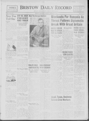 Bristow Daily Record (Bristow, Okla.), Vol. 19, No. 221, Ed. 1 Monday, February 10, 1941