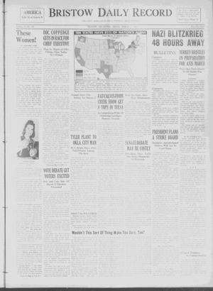 Bristow Daily Record (Bristow, Okla.), Vol. 19, No. 240, Ed. 1 Friday, March 7, 1941