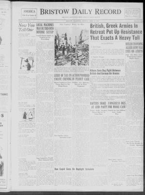 Bristow Daily Record (Bristow, Okla.), Vol. 19, No. 271, Ed. 1 Monday, April 21, 1941