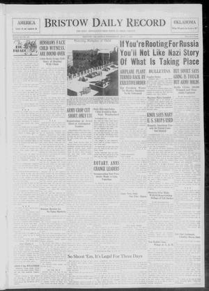 Bristow Daily Record (Bristow, Okla.), Vol. 20, No. 49, Ed. 1 Wednesday, July 2, 1941