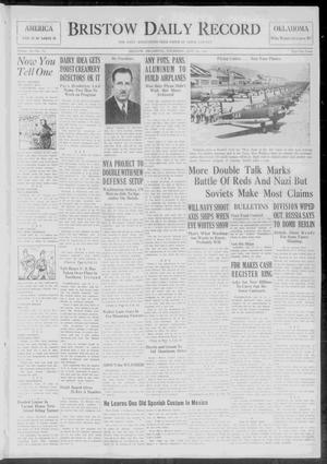 Bristow Daily Record (Bristow, Okla.), Vol. 20, No. 54, Ed. 1 Thursday, July 10, 1941