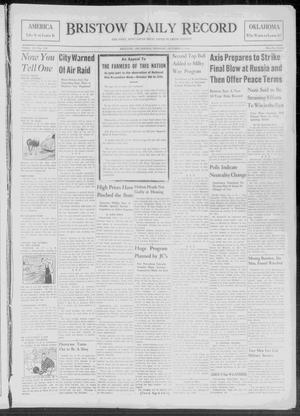 Bristow Daily Record (Bristow, Okla.), Vol. 20, No. 116, Ed. 1 Monday, October 6, 1941