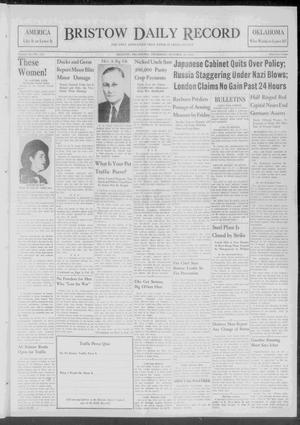 Bristow Daily Record (Bristow, Okla.), Vol. 20, No. 124, Ed. 1 Thursday, October 16, 1941