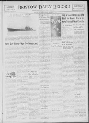 Bristow Daily Record (Bristow, Okla.), Vol. 20, No. 131, Ed. 1 Monday, October 27, 1941