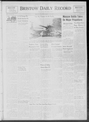 Bristow Daily Record (Bristow, Okla.), Vol. 20, No. 151, Ed. 1 Monday, November 24, 1941