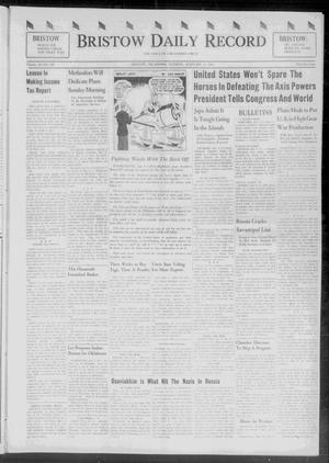 Bristow Daily Record (Bristow, Okla.), Vol. 20, No. 180, Ed. 1 Tuesday, January 6, 1942