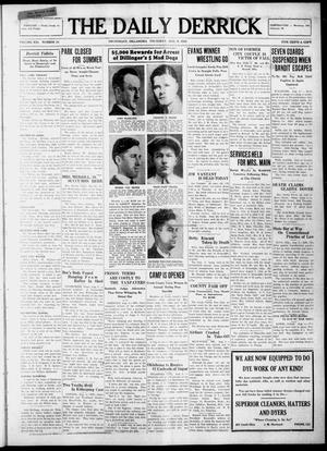 The Daily Derrick (Drumright, Okla.), Vol. 21, No. 34, Ed. 1 Thursday, August 9, 1934