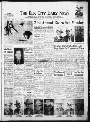 Primary view of object titled 'The Elk City Daily News (Elk City, Okla.), Vol. 29, No. 286, Ed. 1 Tuesday, August 25, 1959'.