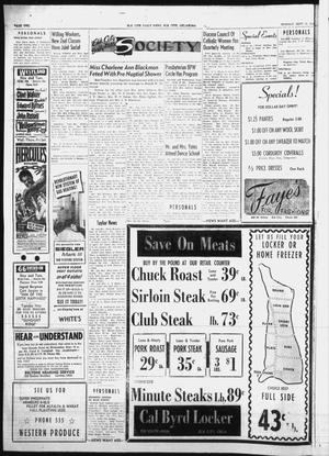 The Elk City Daily News (Elk City, Okla.), Vol. 29, No. 302, Ed. 1 Monday, September 14, 1959