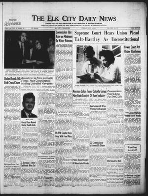 The Elk City Daily News (Elk City, Okla.), Vol. 30, No. 22, Ed. 1 Tuesday, November 3, 1959