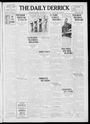 The Daily Derrick (Drumright, Okla.), Vol. 21, No. 317, Ed. 1 Wednesday, July 17, 1935