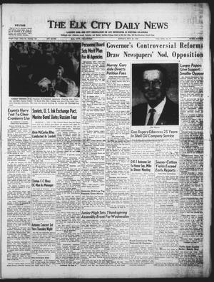 The Elk City Daily News (Elk City, Okla.), Vol. 30, No. 37, Ed. 1 Sunday, November 22, 1959