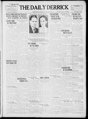 The Daily Derrick (Drumright, Okla.), Vol. 22, No. 80, Ed. 1 Monday, October 14, 1935