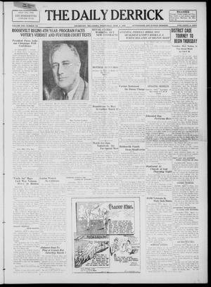 The Daily Derrick (Drumright, Okla.), Vol. 22, No. 199, Ed. 1 Wednesday, March 4, 1936