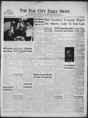 The Elk City Daily News (Elk City, Okla.), Vol. 30, No. 86, Ed. 1 Wednesday, January 20, 1960
