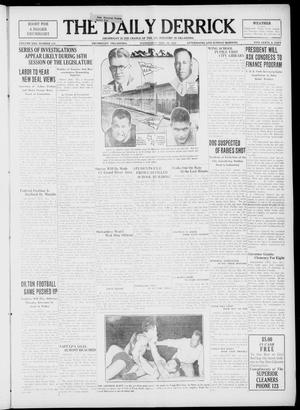 The Daily Derrick (Drumright, Okla.), Vol. 22, No. 112, Ed. 1 Wednesday, November 18, 1936
