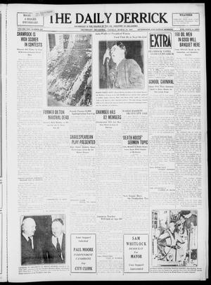 The Daily Derrick (Drumright, Okla.), Vol. 22, No. 222, Ed. 1 Tuesday, March 30, 1937