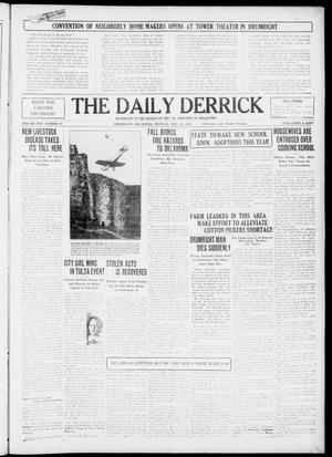 The Daily Derrick (Drumright, Okla.), Vol. 22, No. 67, Ed. 1 Monday, September 27, 1937