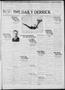Thumbnail image of item number 1 in: 'The Daily Derrick (Drumright, Okla.), Vol. 23, No. 8, Ed. 1 Wednesday, July 20, 1938'.
