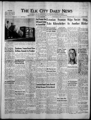 The Elk City Daily News (Elk City, Okla.), Vol. 30, No. 308, Ed. 1 Tuesday, October 11, 1960