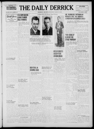 The Daily Derrick (Drumright, Okla.), Vol. 23, No. 207, Ed. 1 Wednesday, March 15, 1939