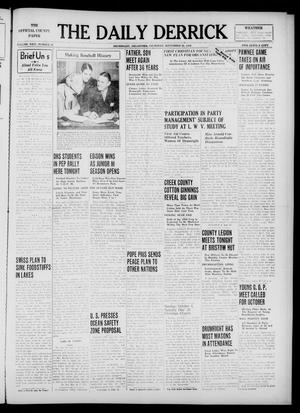 The Daily Derrick (Drumright, Okla.), Vol. 24, No. 62, Ed. 1 Thursday, September 28, 1939