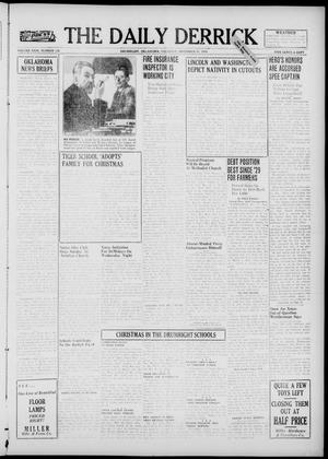 Primary view of object titled 'The Daily Derrick (Drumright, Okla.), Vol. 24, No. 132, Ed. 1 Thursday, December 21, 1939'.