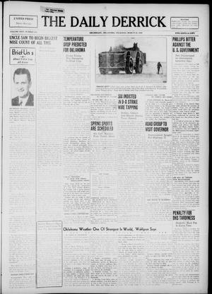 The Daily Derrick (Drumright, Okla.), Vol. 24, No. 214, Ed. 1 Thursday, March 28, 1940