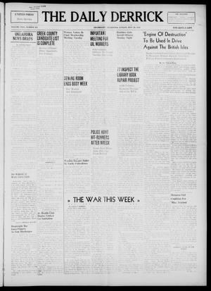 Primary view of object titled 'The Daily Derrick (Drumright, Okla.), Vol. 24, No. 263, Ed. 1 Sunday, May 26, 1940'.