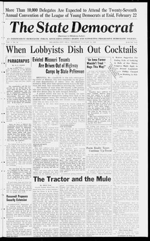 The State Democrat (Oklahoma City, Okla.), Vol. 4, No. 10, Ed. 1 Thursday, January 19, 1939