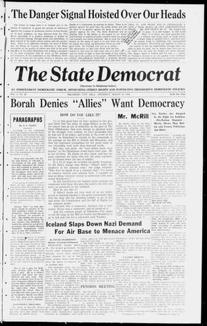The State Democrat (Oklahoma City, Okla.), Vol. 4, No. 20, Ed. 1 Thursday, March 30, 1939