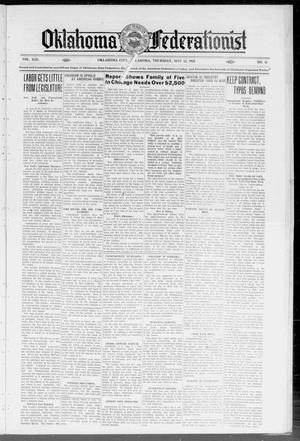 Oklahoma Federationist (Oklahoma City, Okla.), Vol. 13, No. 43, Ed. 1 Thursday, May 12, 1921