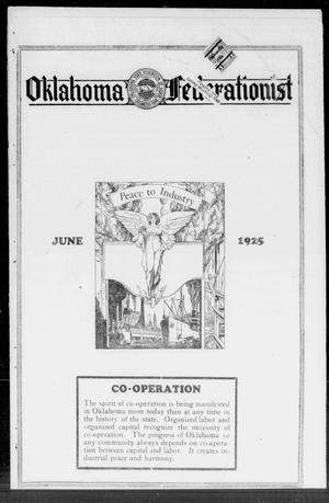 Oklahoma Federationist (Oklahoma City, Okla.), Vol. 16, No. 7, Ed. 1 Monday, June 1, 1925